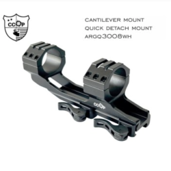 CCOP Ring Set 30mm QD 1 piece High Cantilever mount ARGQ3008WH